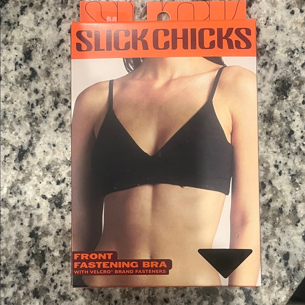 Black Front Fastening Bra - Picture 1 of 1